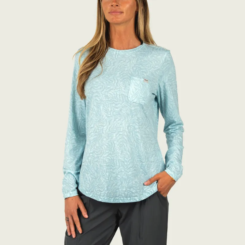 Women's Buxton Tech Crew sold by Marsh Wear Clothing