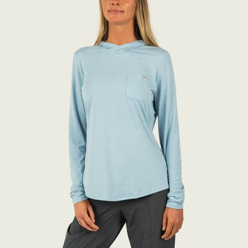 Women's Buxton Tech Hoodie made by Marsh Wear Clothing