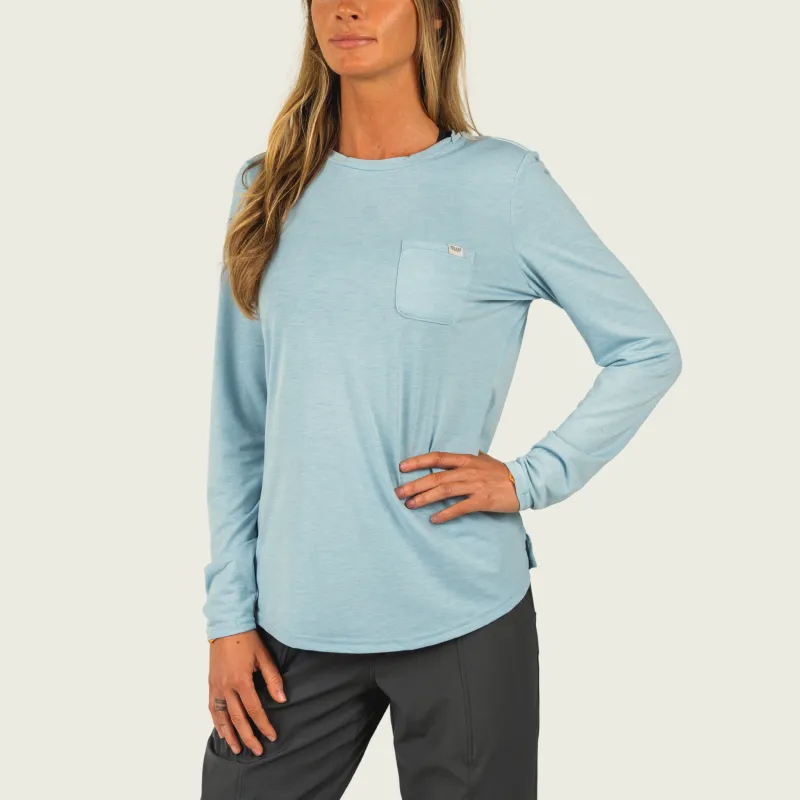 Women's Buxton Tech Crew sold by Marsh Wear Clothing