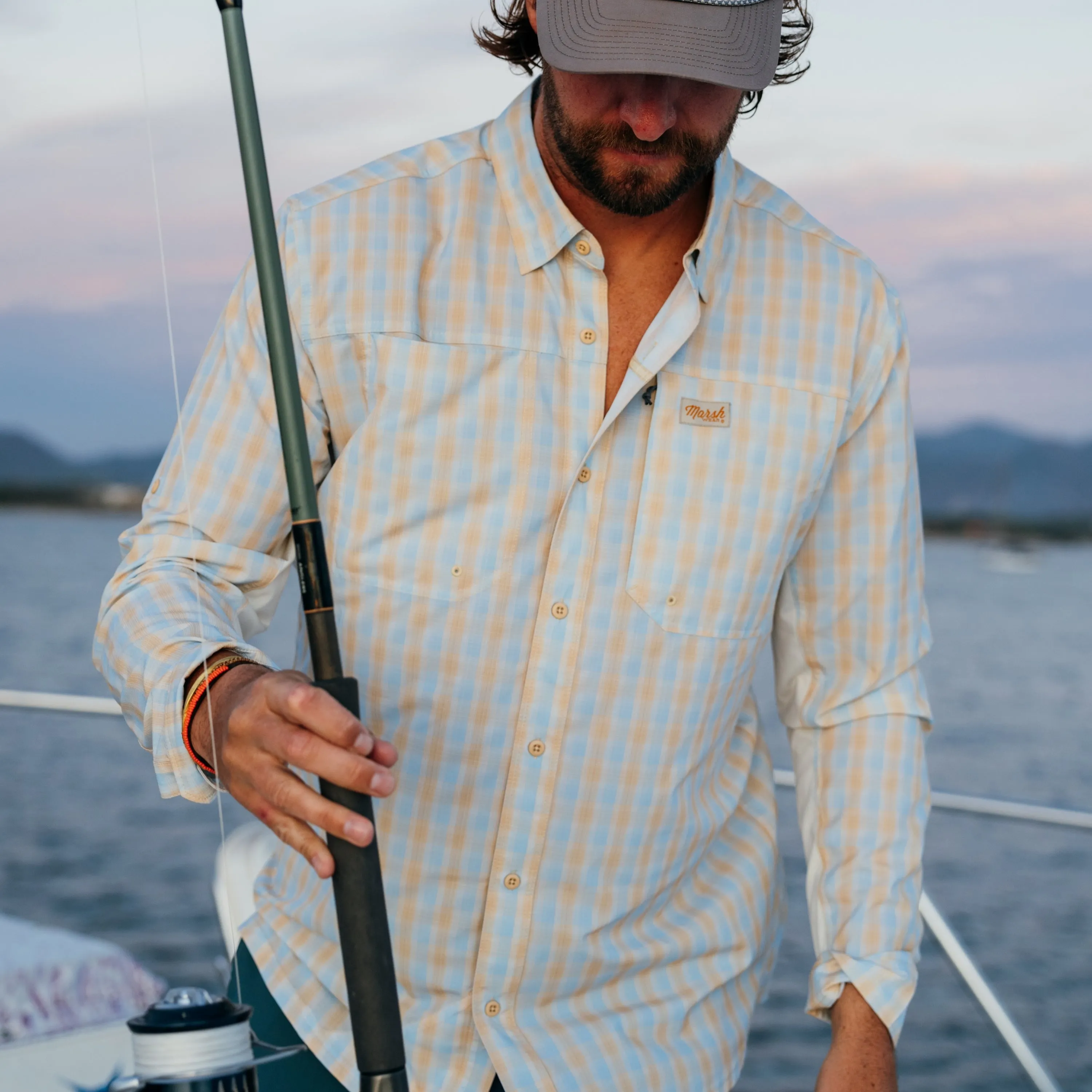 Lenwood Tech Longsleeve Shirt sold by Marsh Wear Clothing product image thumbnail 2