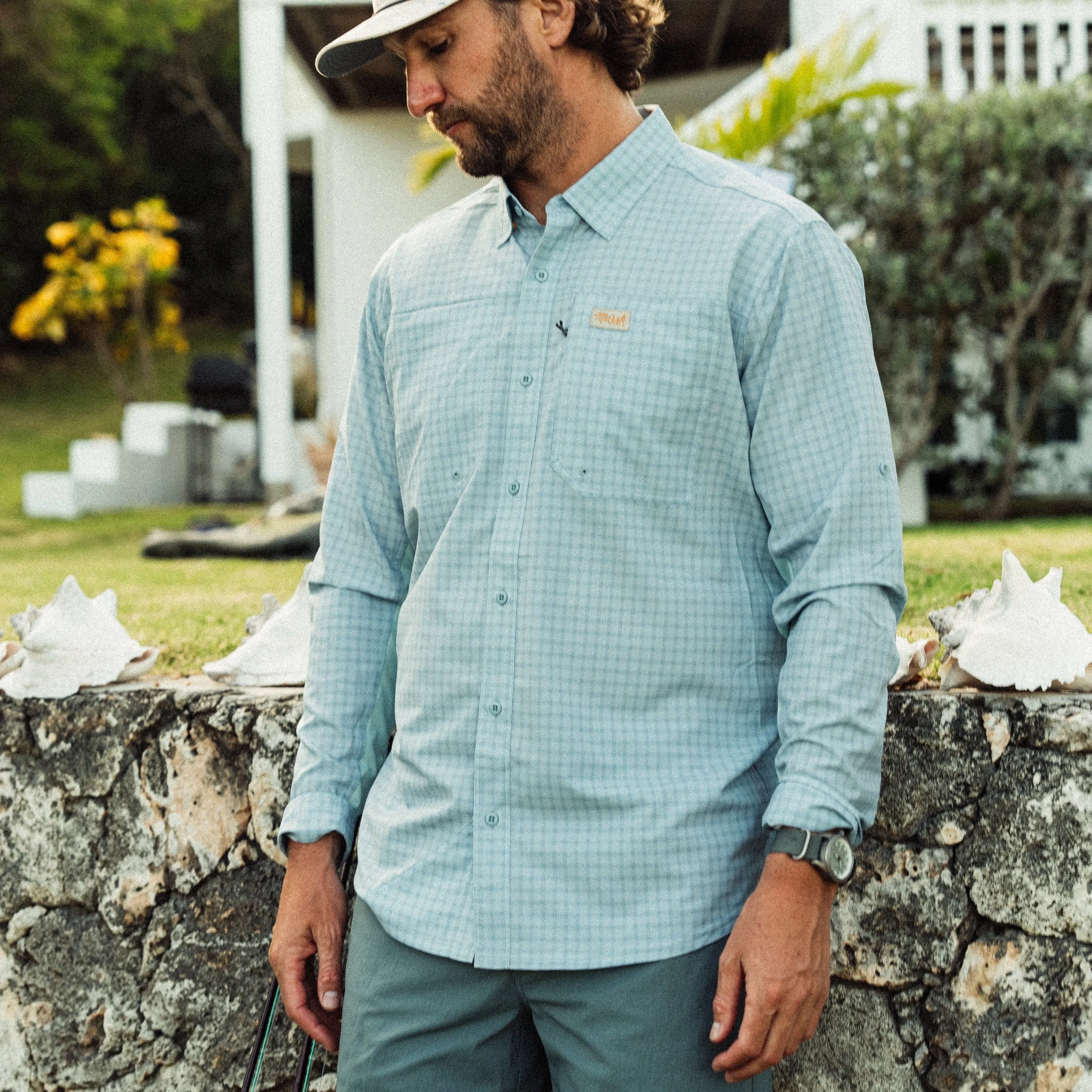 Lenwood Tech Longsleeve Shirt sold by Marsh Wear Clothing product image thumbnail 2