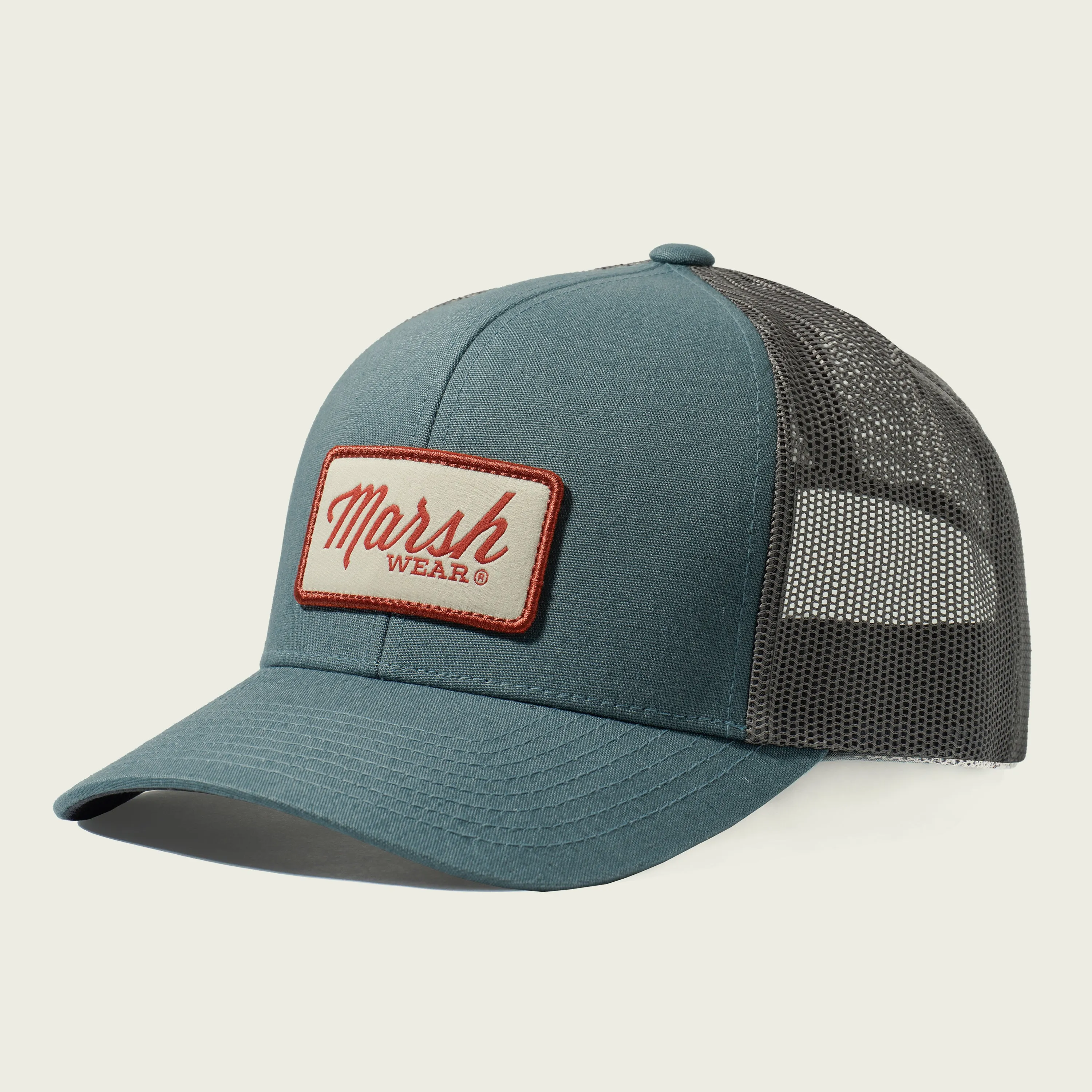 Script Trucker Hat sold by Marsh Wear Clothing