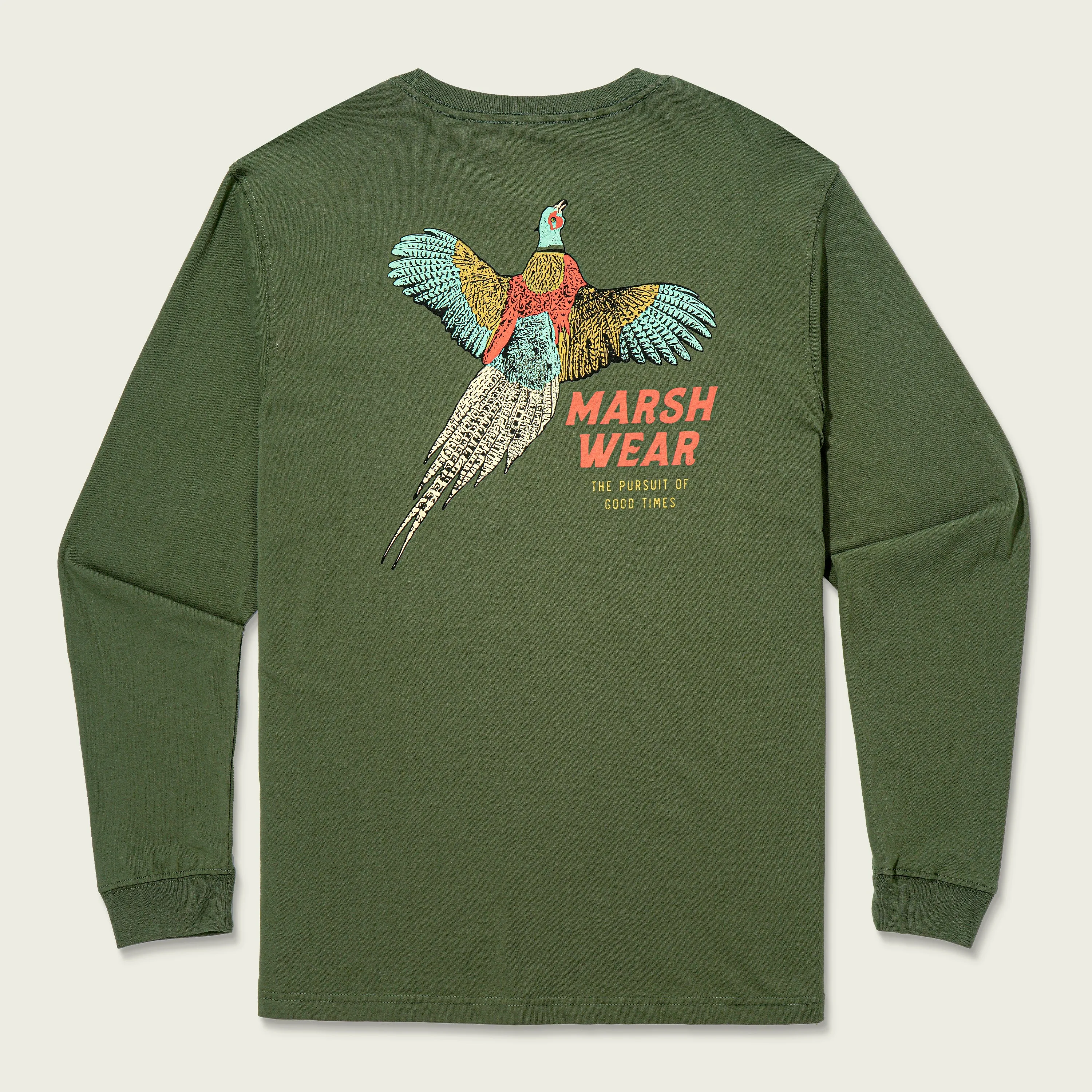 Pheasant LS T-Shirt sold by Marsh Wear Clothing