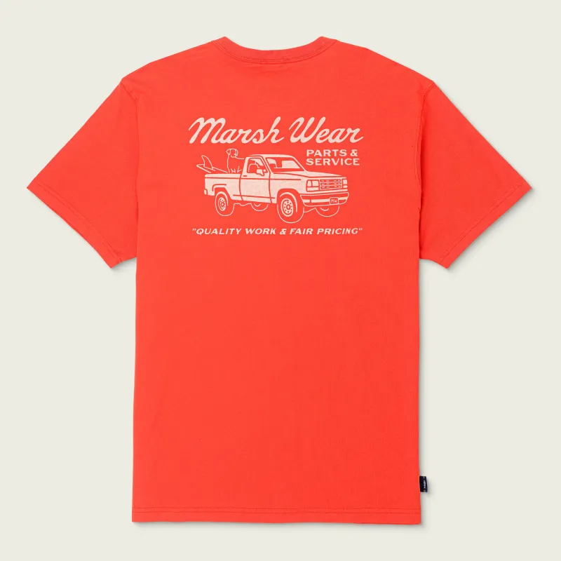 Parts & Service SS T-Shirt sold by Marsh Wear Clothing
