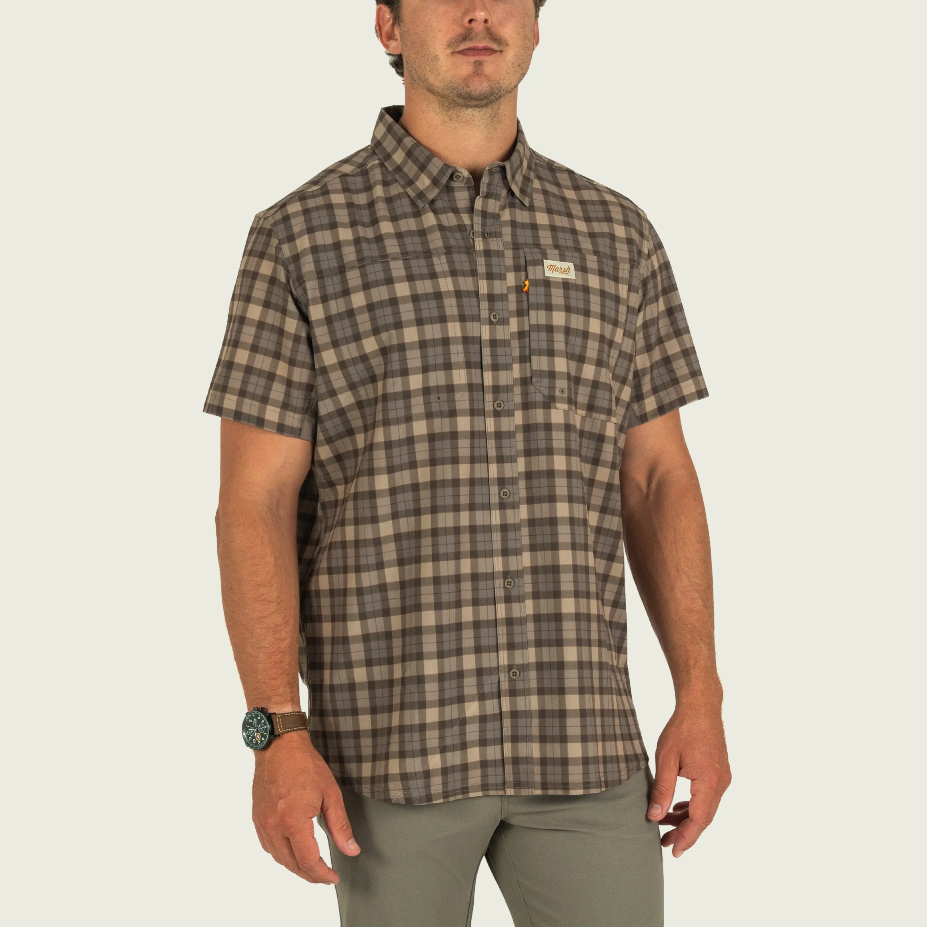 Lenwood Tech Shortsleeve Shirt sold by Marsh Wear Clothing