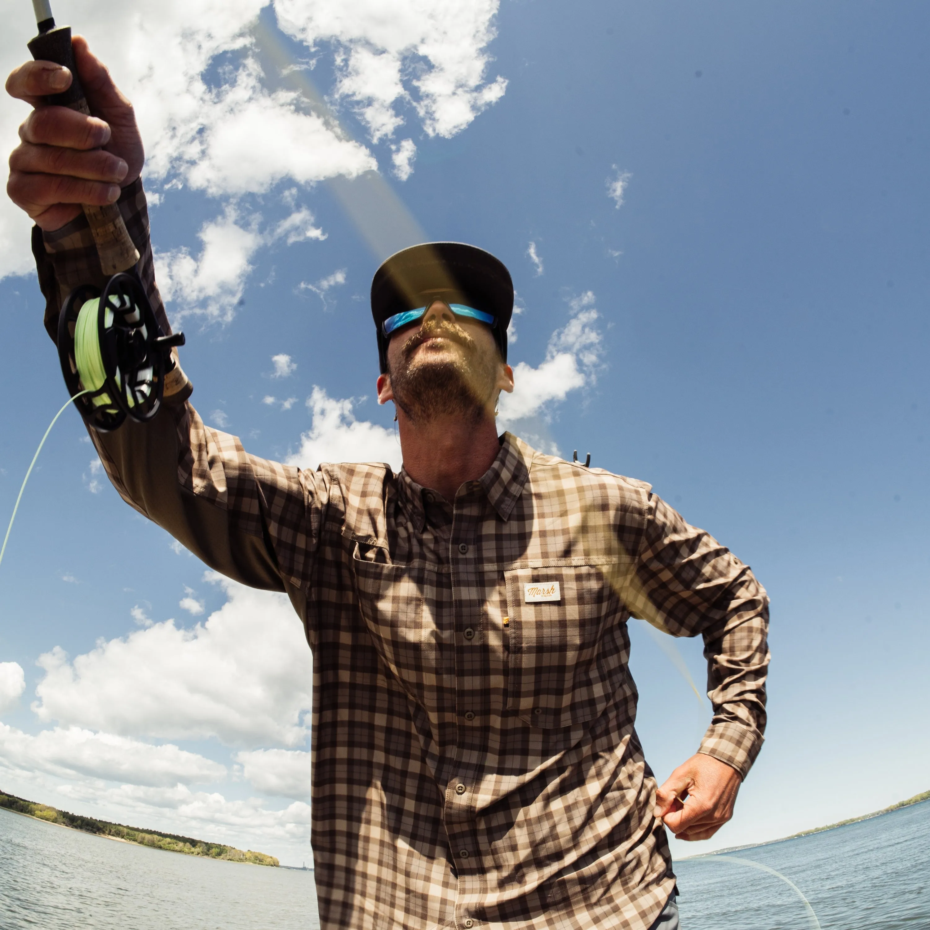 Lenwood Tech Longsleeve Shirt sold by Marsh Wear Clothing product image thumbnail 2