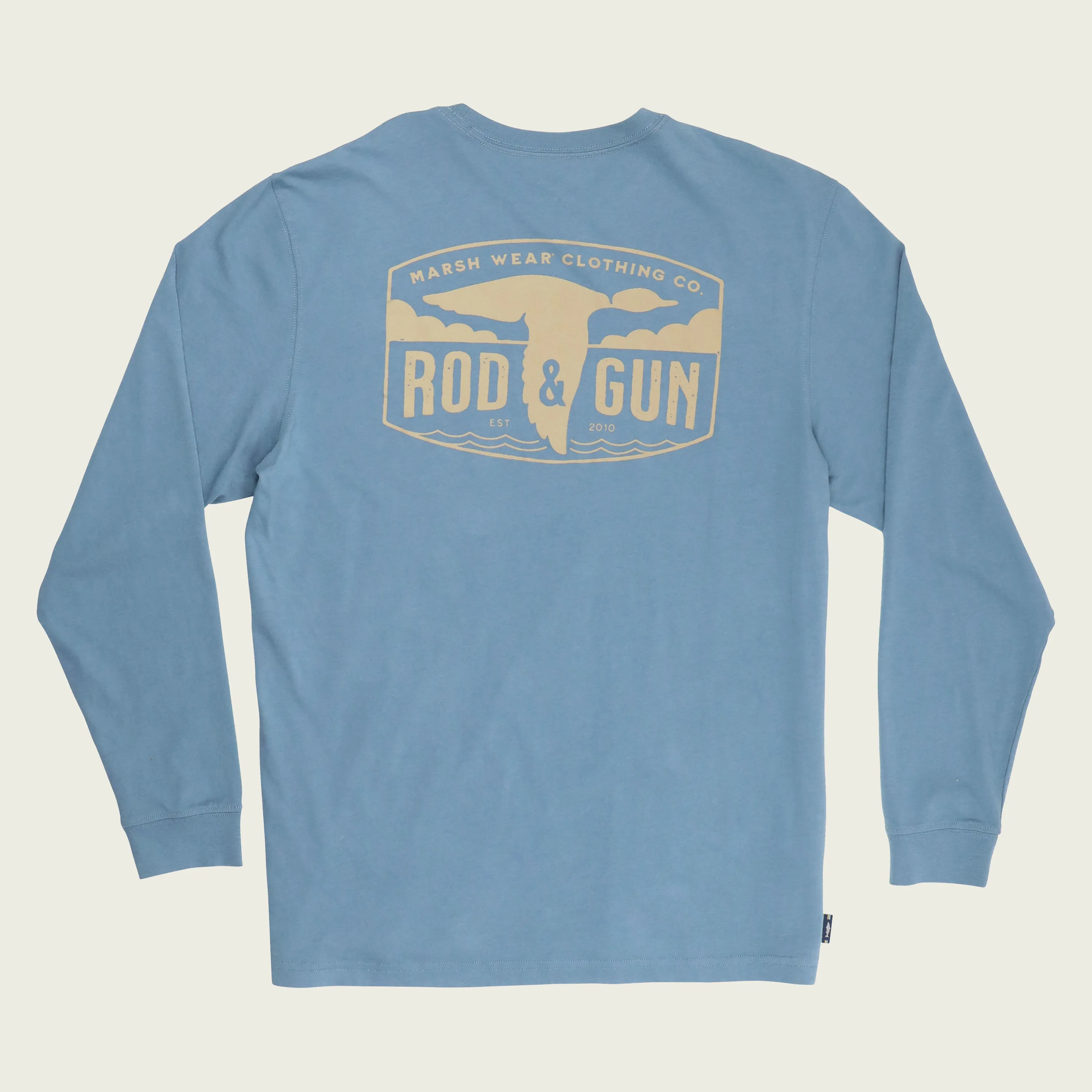 Duck Patch LS T-Shirt sold by Marsh Wear Clothing