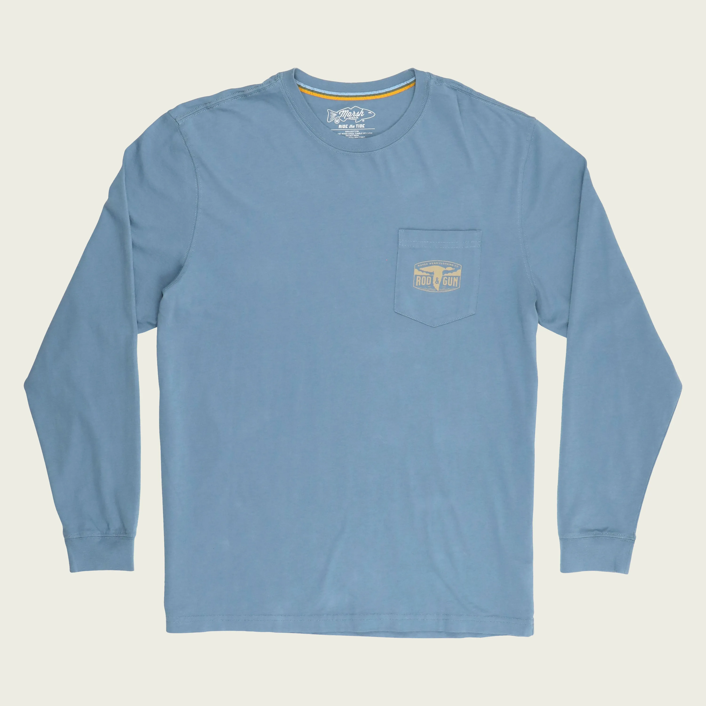 Duck Patch LS T-Shirt sold by Marsh Wear Clothing product image thumbnail 2