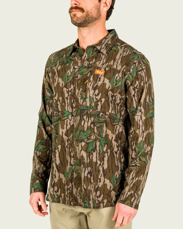 Greenleaf Lenwood Tech Longsleeve Shirt made by Marsh Wear Clothing