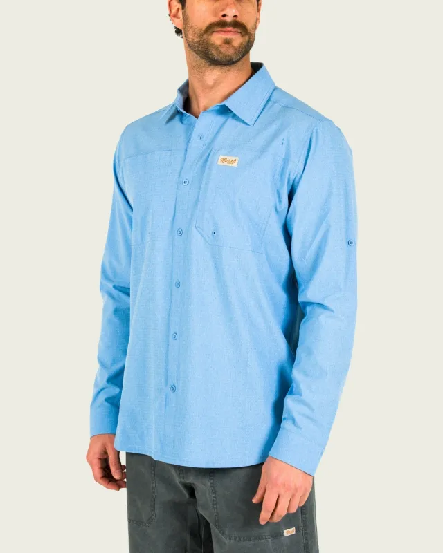 Lenwood Tech Longsleeve Shirt made by Marsh Wear Clothing