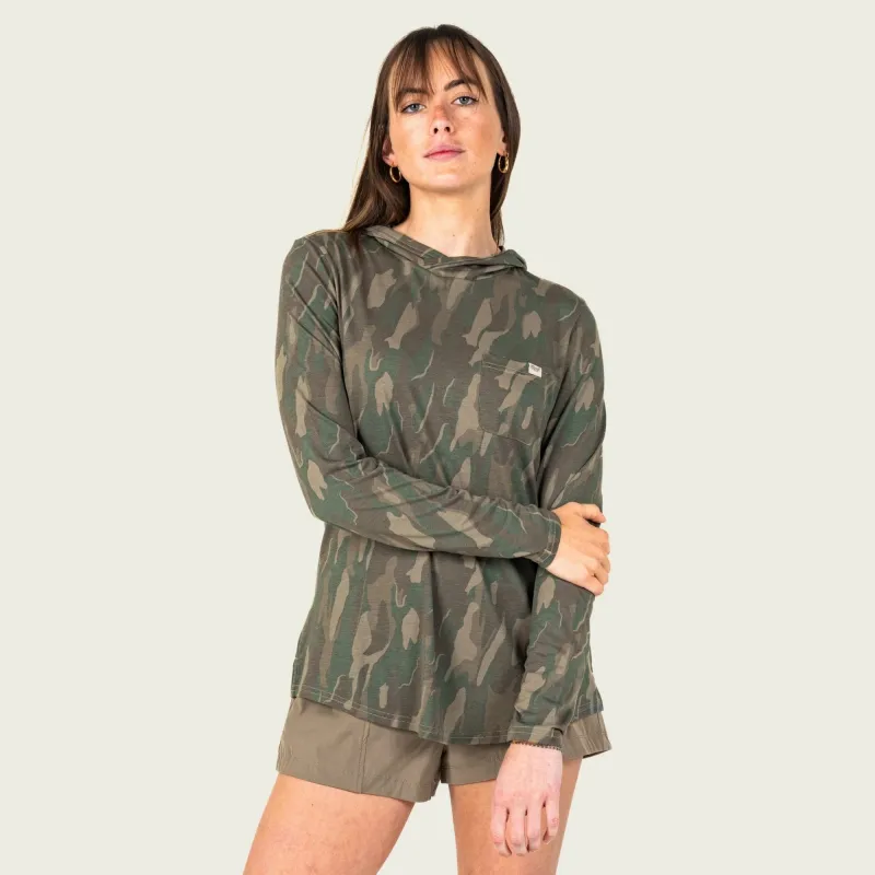 Women's Buxton Tech Hoodie made by Marsh Wear Clothing