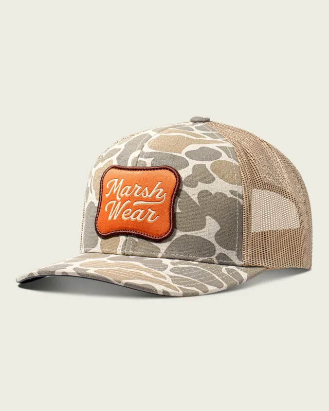 Roadside Trucker Hat made by Marsh Wear Clothing