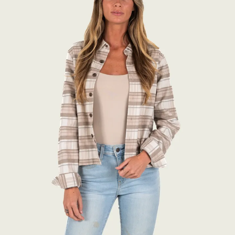 Women's Westerly Flannel Shirt made by Marsh Wear Clothing