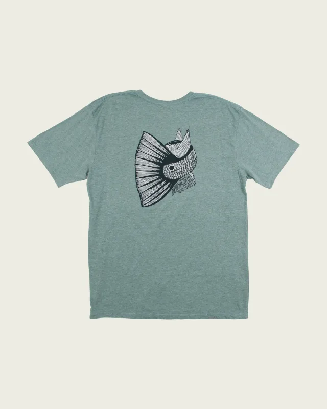 Redfish Tail SS T-Shirt made by Marsh Wear Clothing