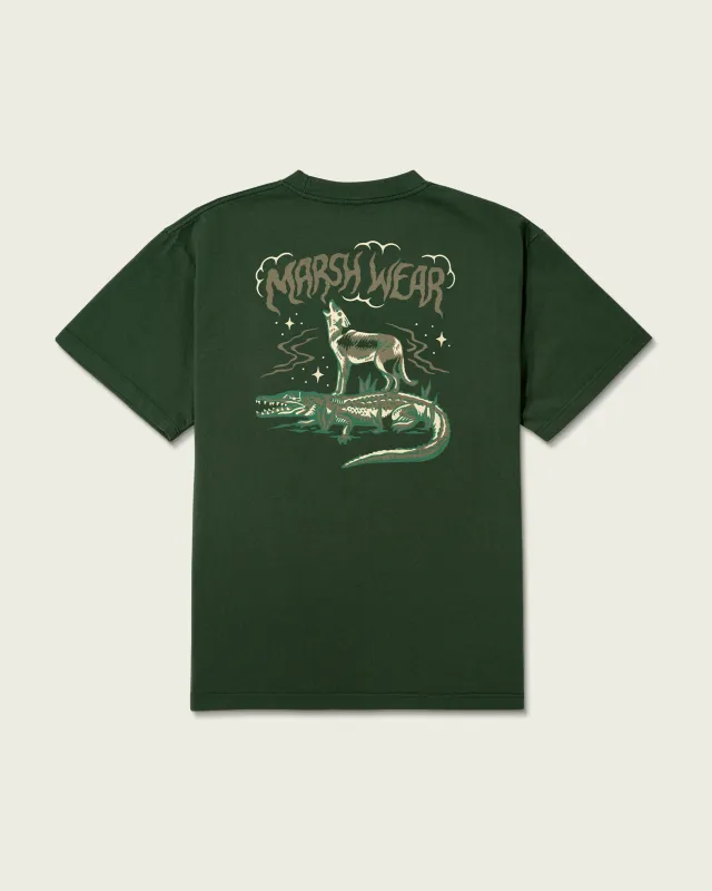Midnight Rider Heavyweight T-Shirt made by Marsh Wear Clothing