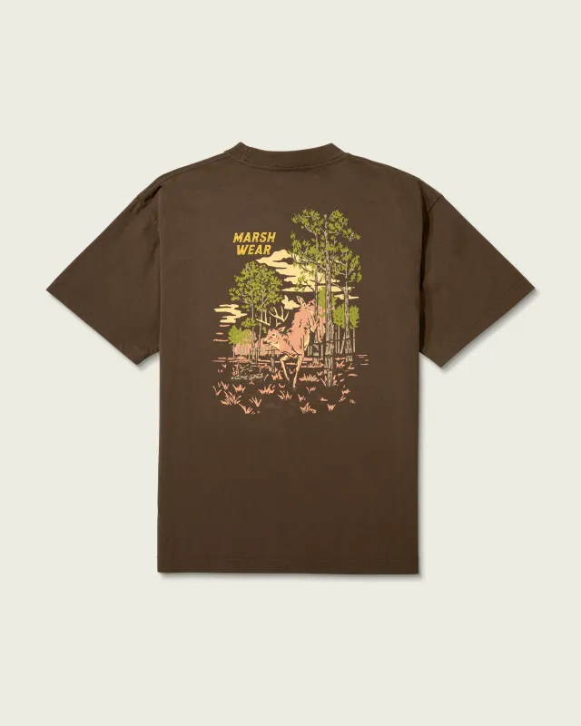 Whitetail Heavyweight T-Shirt made by Marsh Wear Clothing