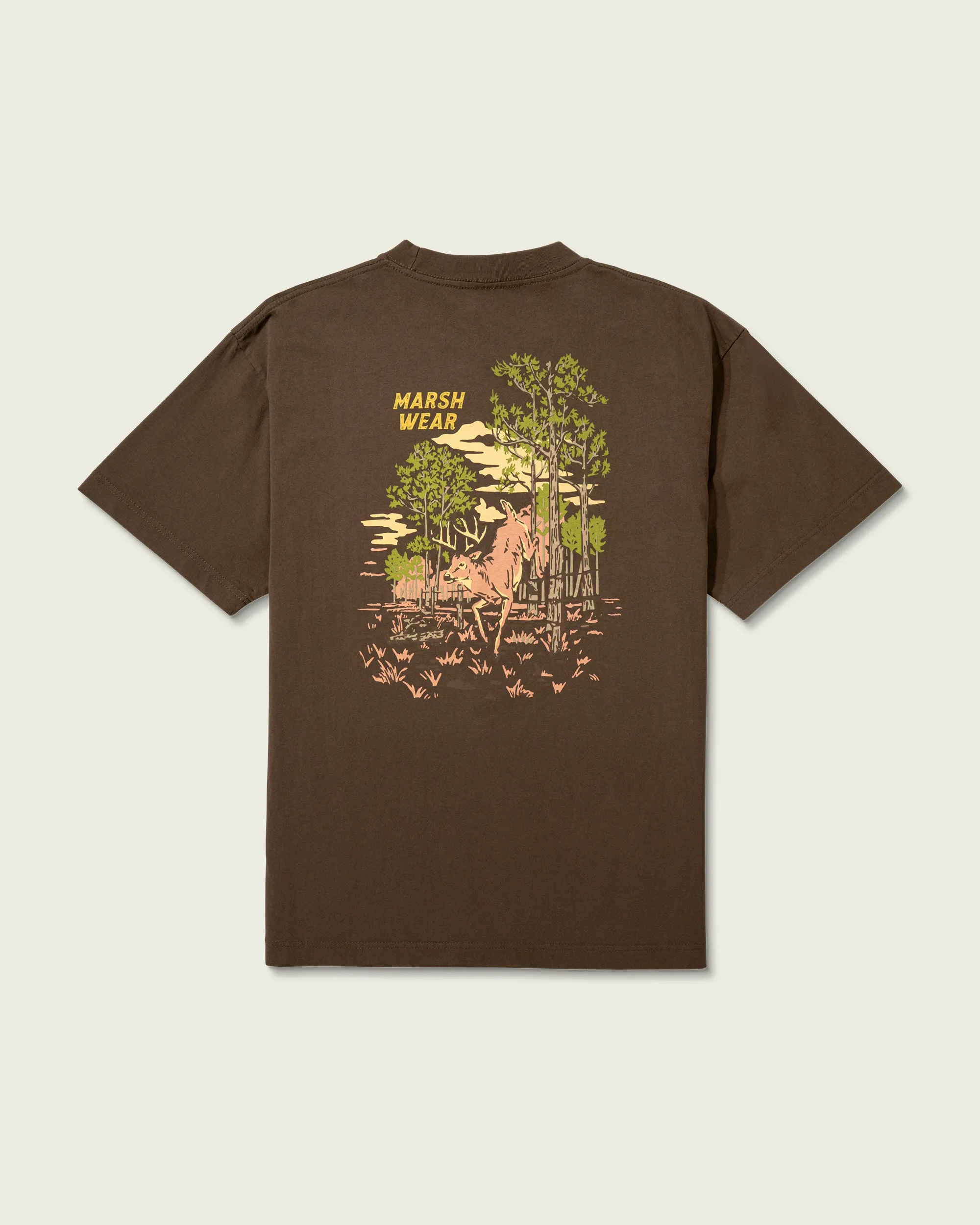 Whitetail Heavyweight T-Shirt sold by Marsh Wear Clothing