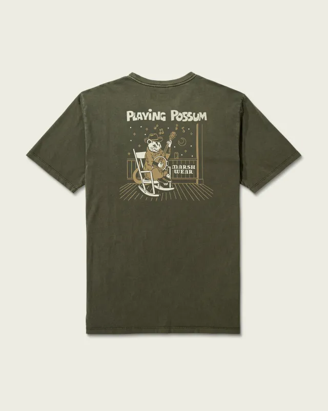 Playin' Possum T-Shirt made by Marsh Wear Clothing