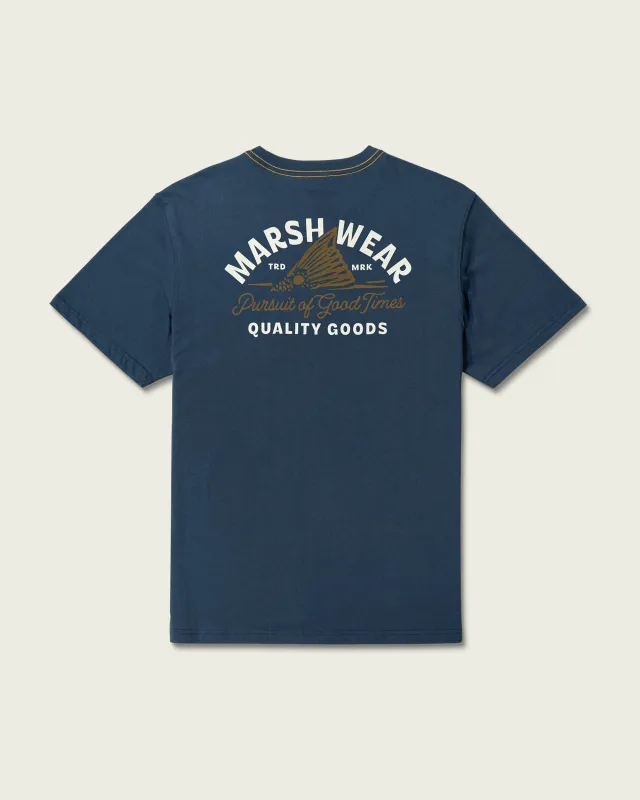 Tailing Tide T-Shirt made by Marsh Wear Clothing