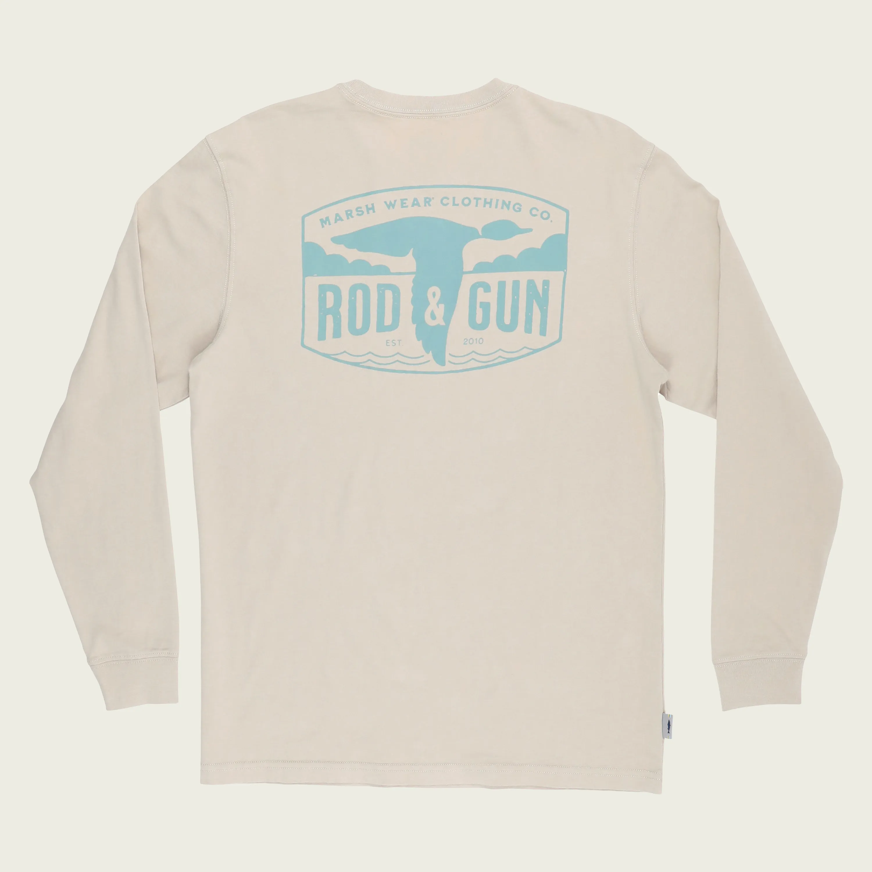 Duck Patch LS T-Shirt sold by Marsh Wear Clothing