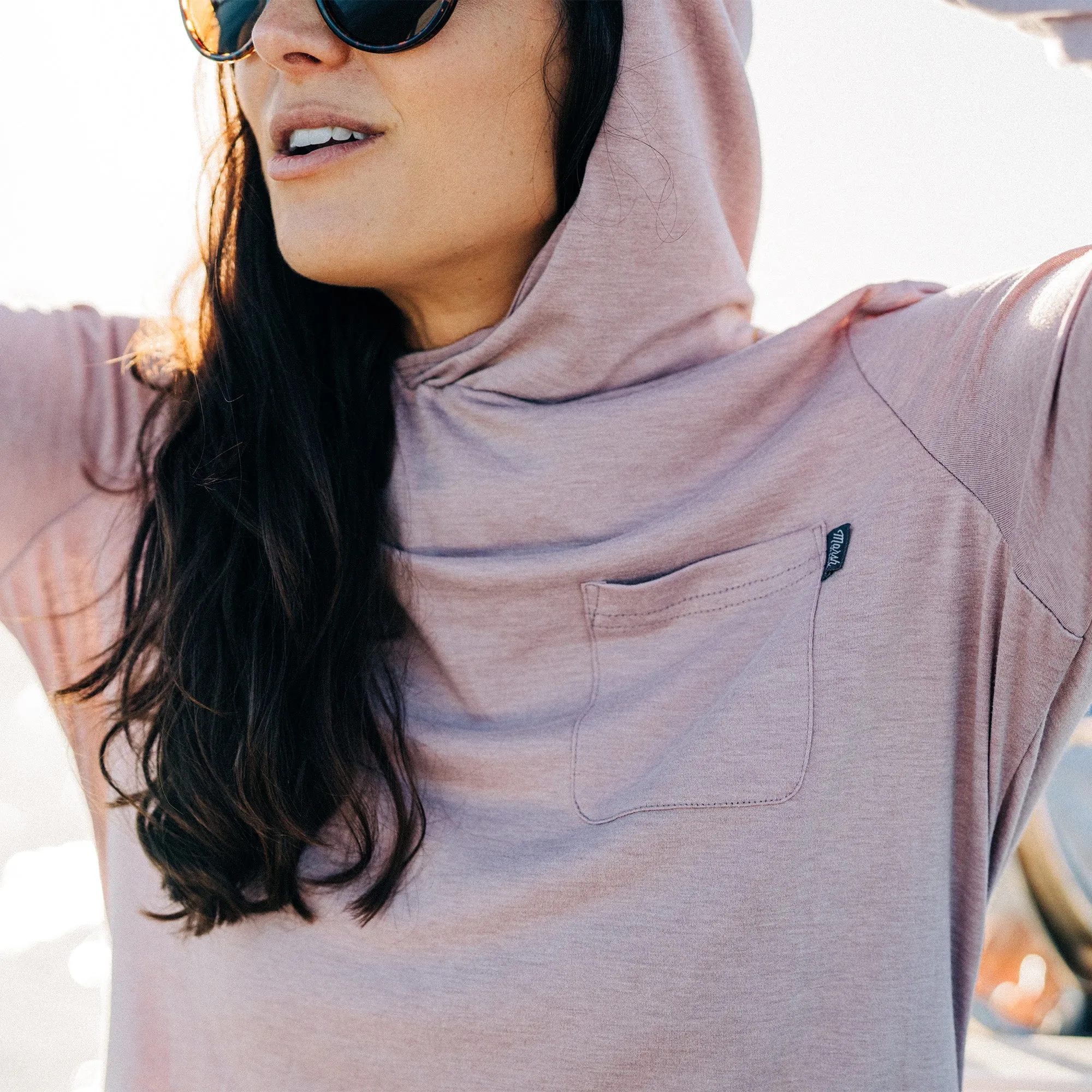Women's Buxton Tech Hoodie sold by Marsh Wear Clothing product image thumbnail 2
