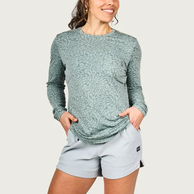 Women's Buxton Tech Crew sold by Marsh Wear Clothing