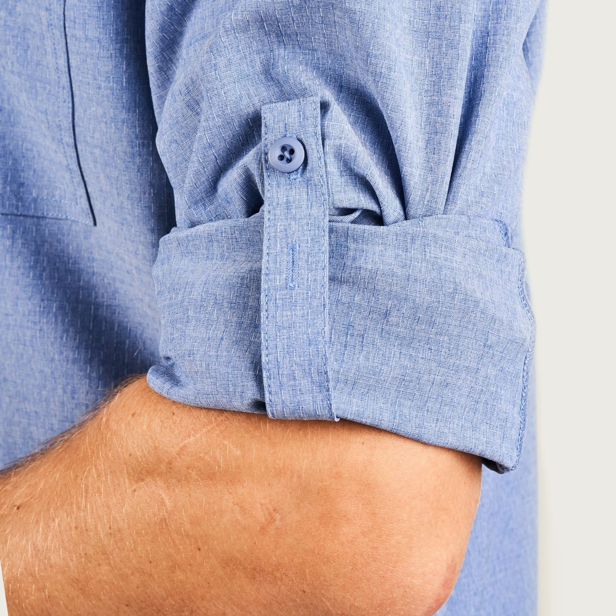 Lenwood Tech Longsleeve Shirt sold by Marsh Wear Clothing product image thumbnail 5