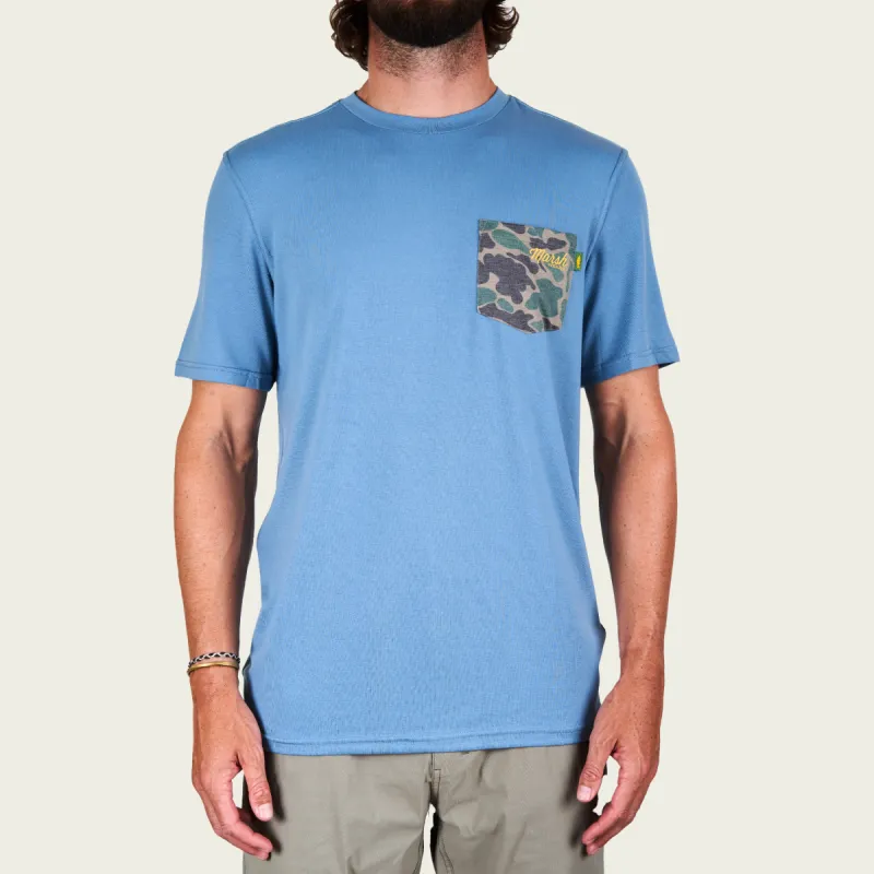 Camo Pocket Pamlico Tee sold by Marsh Wear Clothing