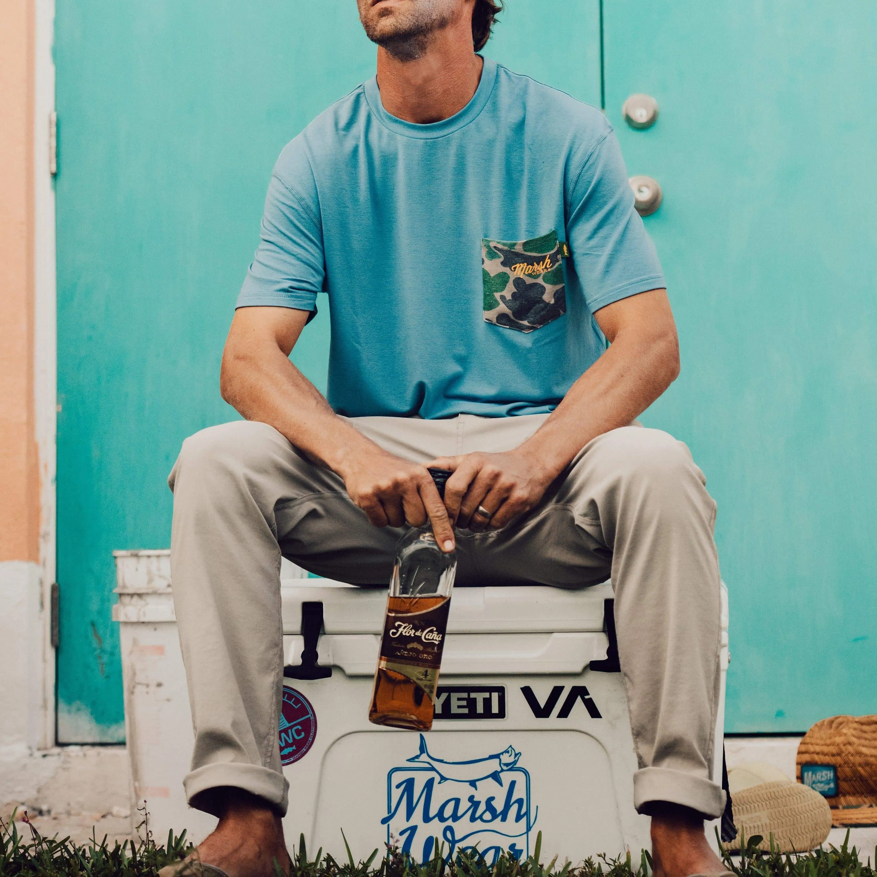 Camo Pocket Pamlico Tee sold by Marsh Wear Clothing product image thumbnail 2