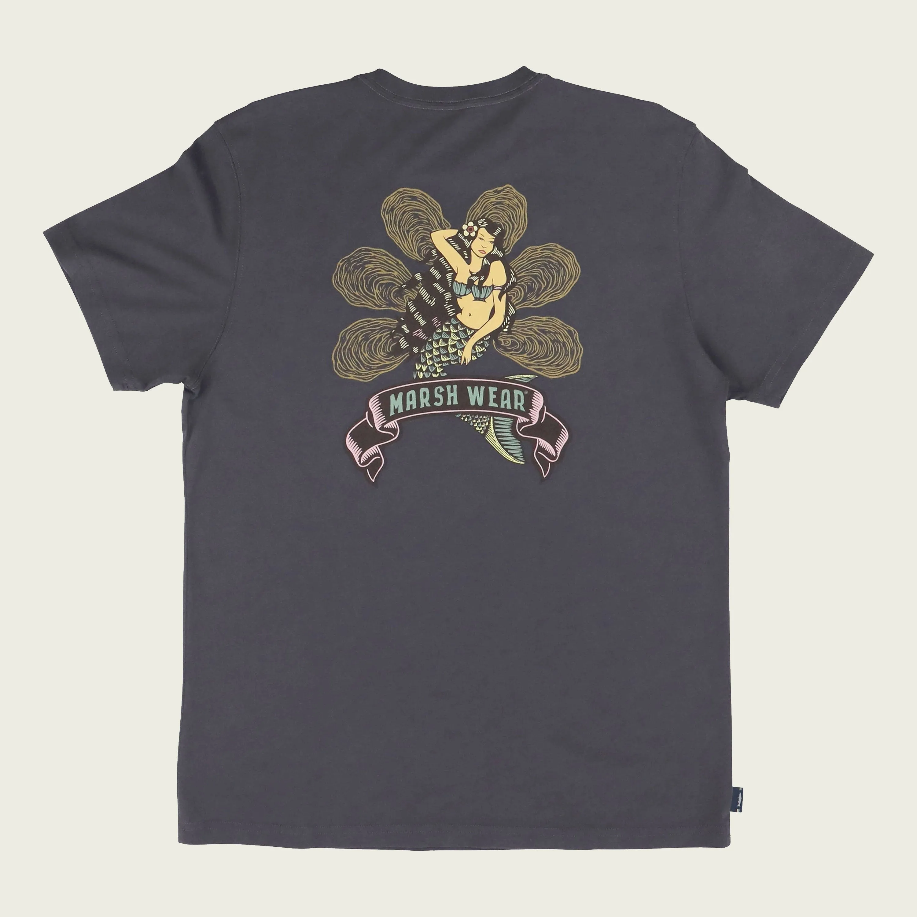 Mermaid & Oysters SS T-Shirt sold by Marsh Wear Clothing