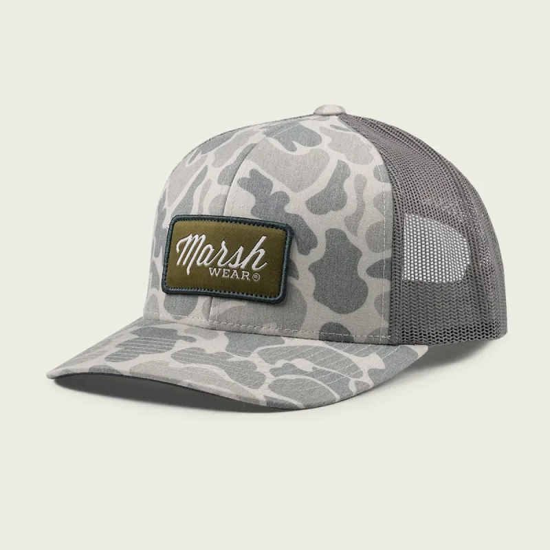 Script Trucker Hat sold by Marsh Wear Clothing