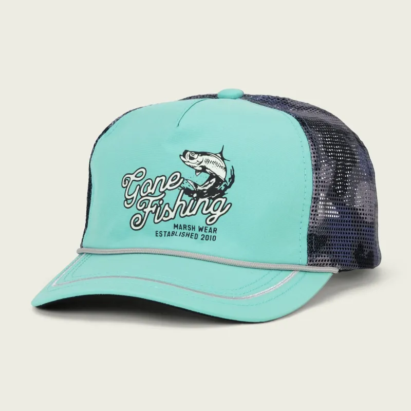 Gone Fishing Trucker Hat sold by Marsh Wear Clothing