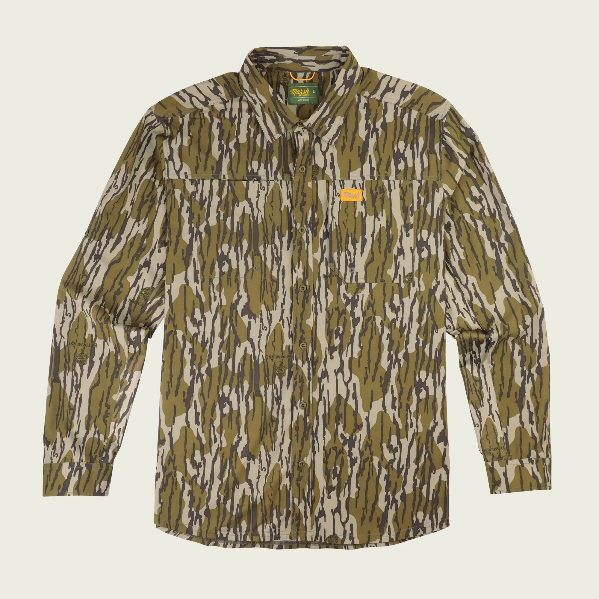 Bottomland Lenwood Tech Longsleeve Shirt sold by Marsh Wear Clothing product image thumbnail 4