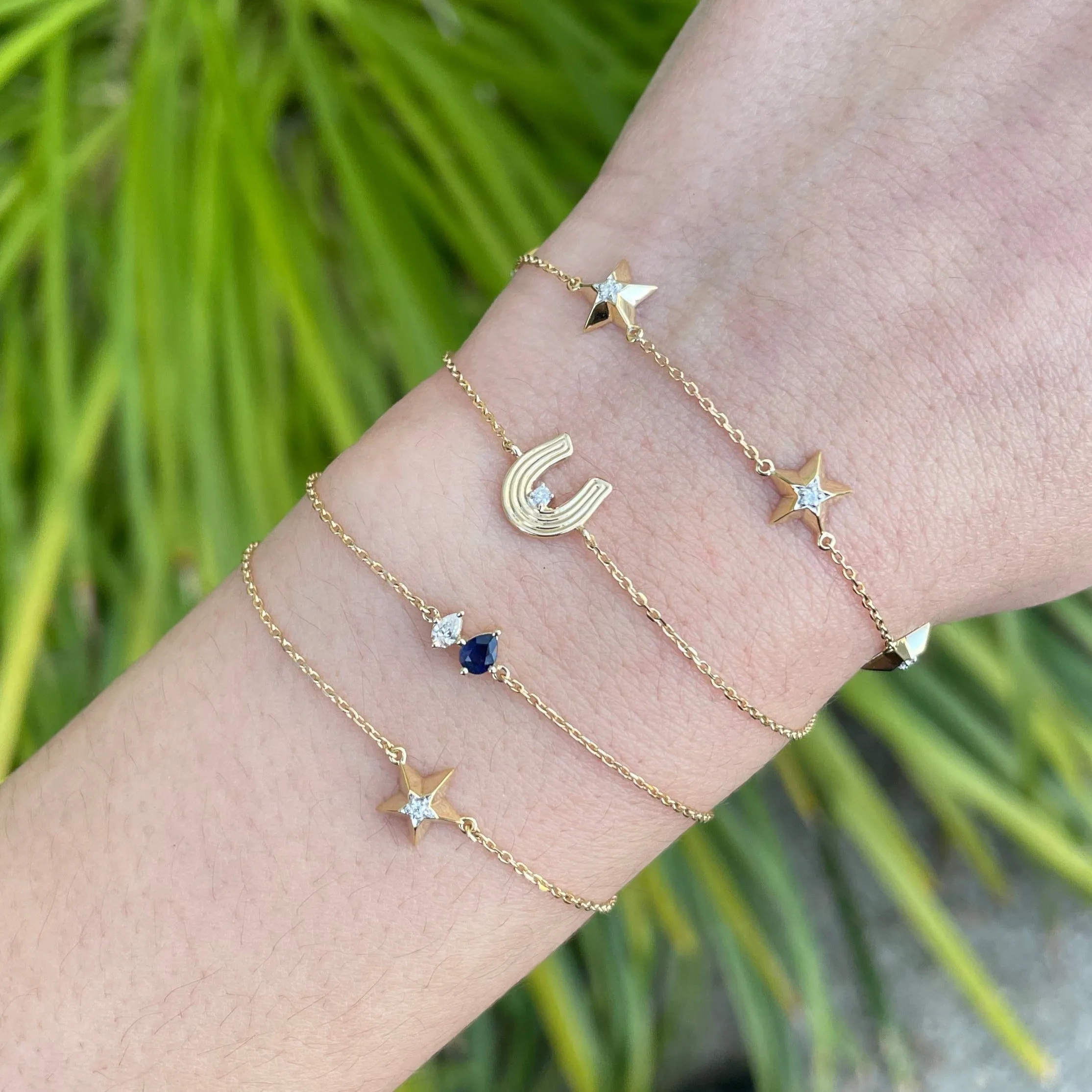 One of a Kind 5 Star Station Bracelet sold by Adina Reyter product image thumbnail 2