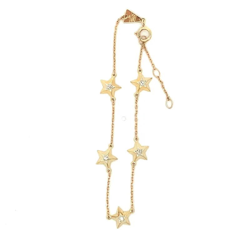 One of a Kind 5 Star Station Bracelet sold by Adina Reyter