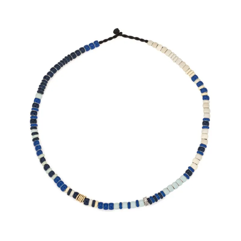 Bead Party Full Enamel + Diamond Strength Necklace sold by Adina Reyter