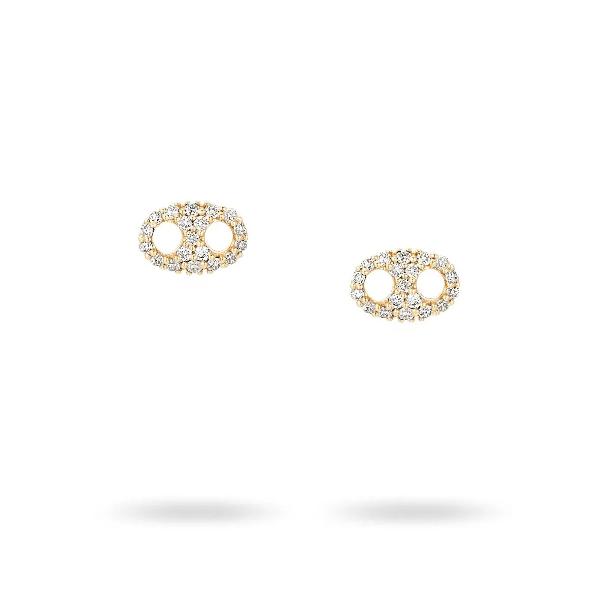 Tiny Pavé Mariner Posts sold by Adina Reyter