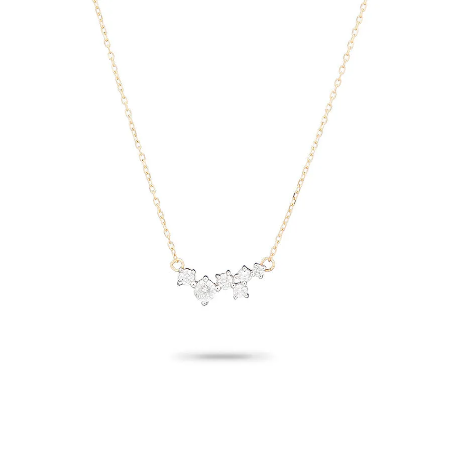 Scattered Diamond Necklace sold by Adina Reyter