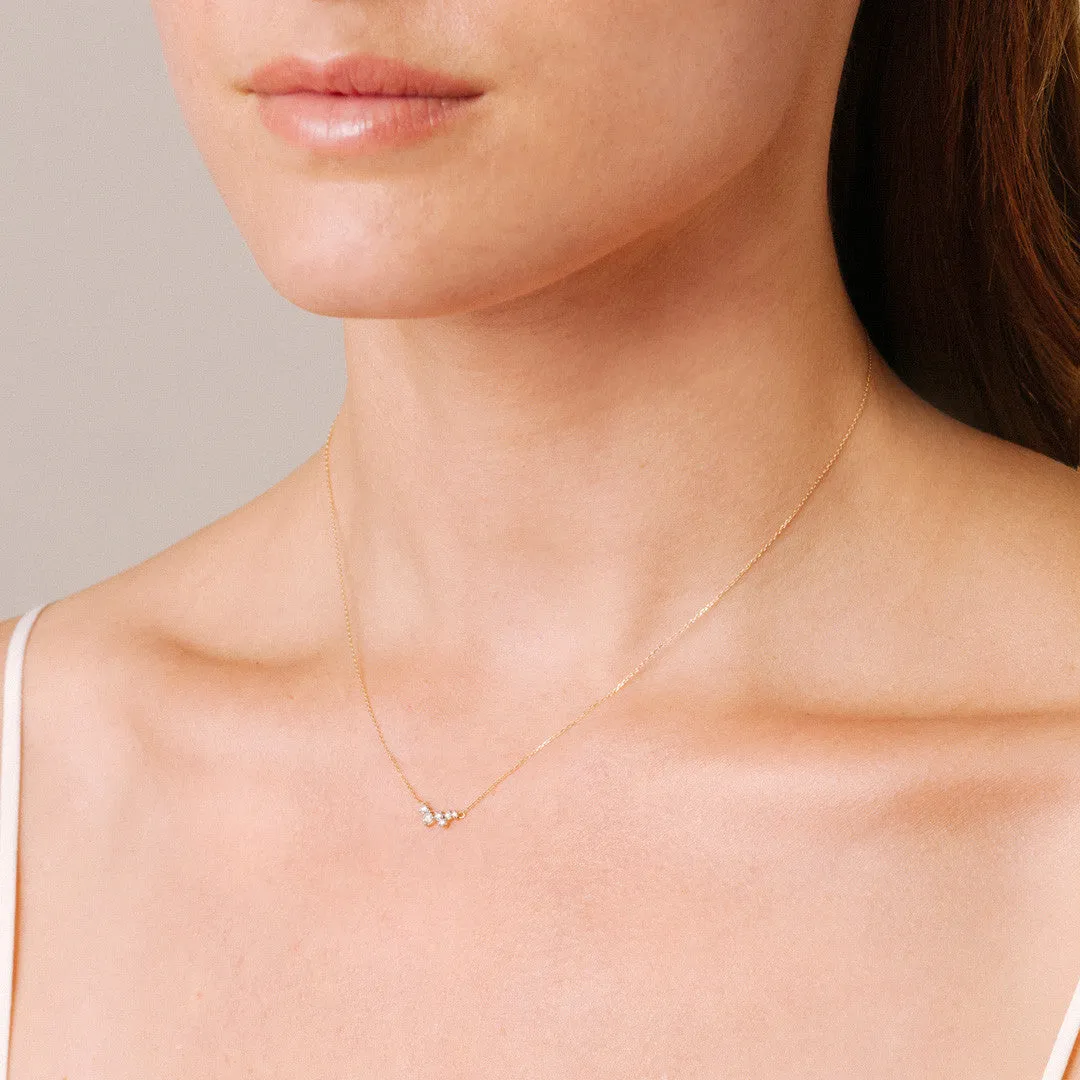Scattered Diamond Necklace sold by Adina Reyter product image thumbnail 2
