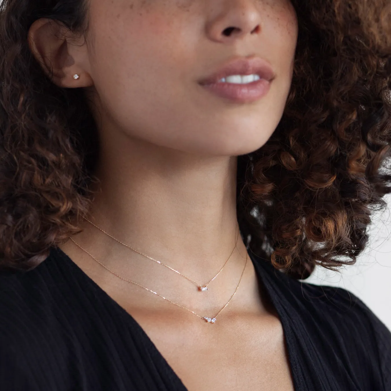 Scattered Diamond Necklace sold by Adina Reyter product image thumbnail 3
