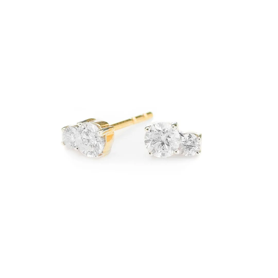 Tiny 2 Diamond Amigos Posts sold by Adina Reyter