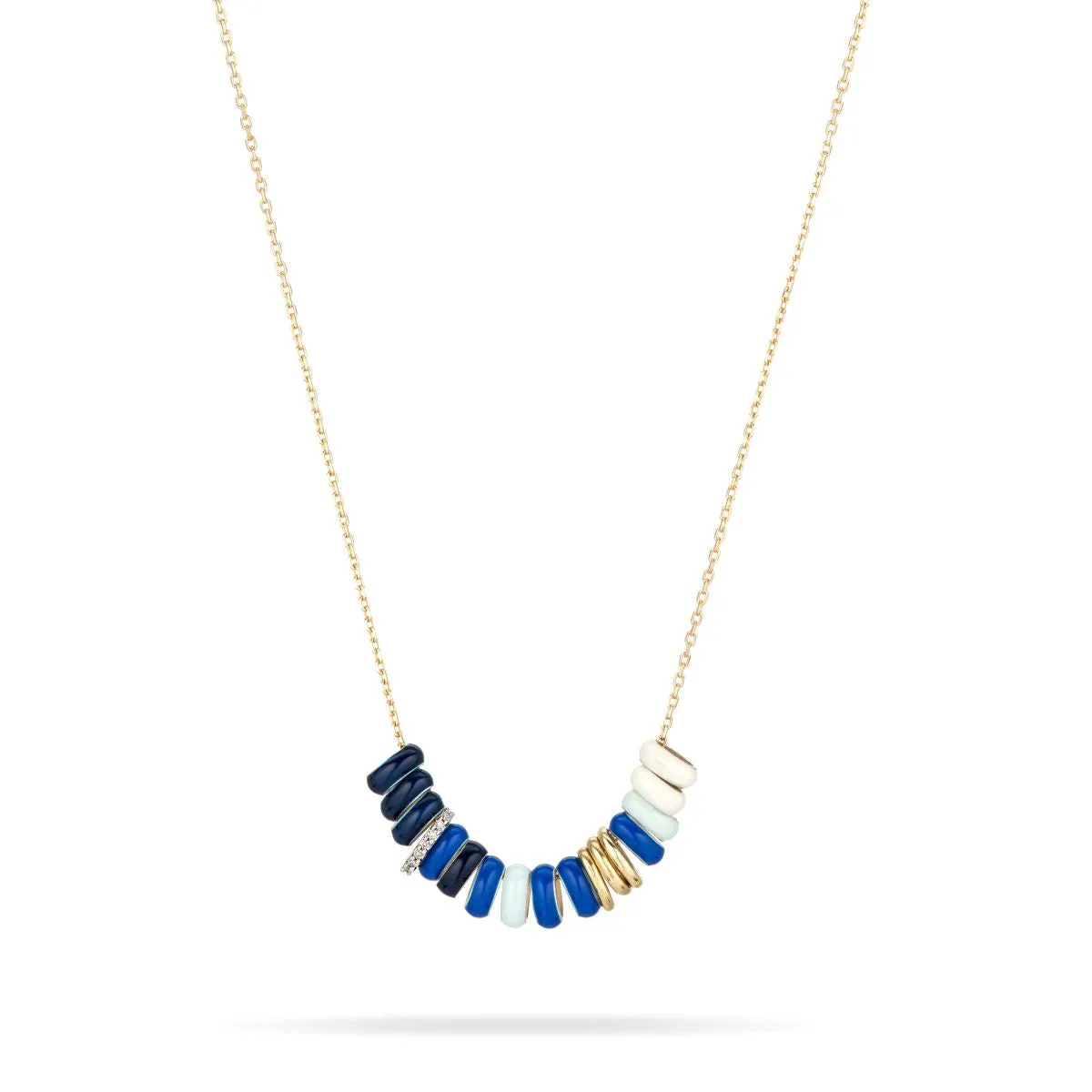 Bead Party Enamel + Pavé Medium Strength Necklace sold by Adina Reyter