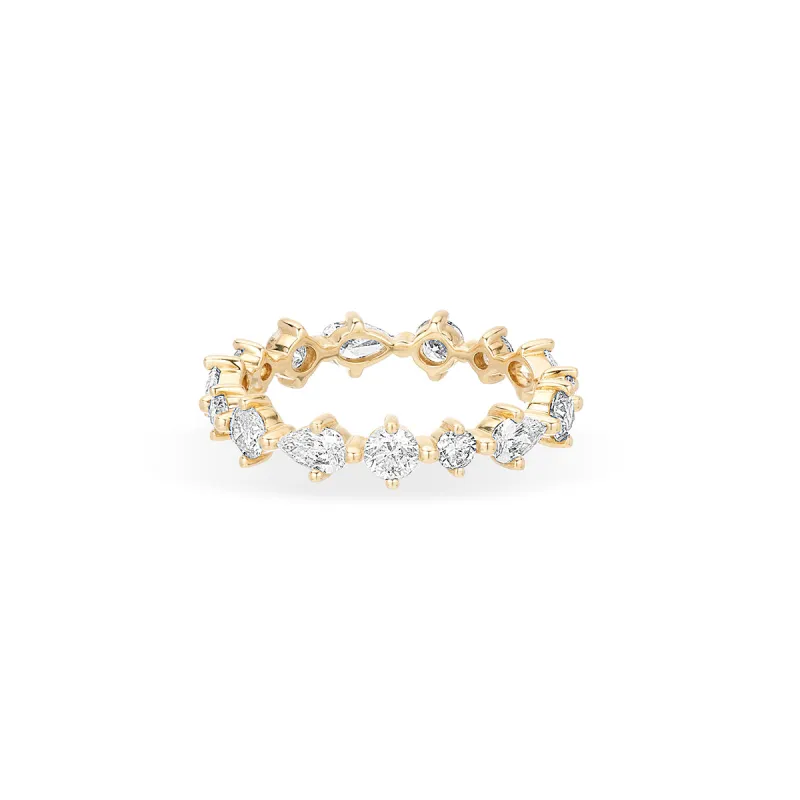 Premier Amigos Mixed Diamond Eternity Ring sold by Adina Reyter