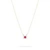 Tiny Ruby + Diamond Crab Necklace sold by Adina Reyter