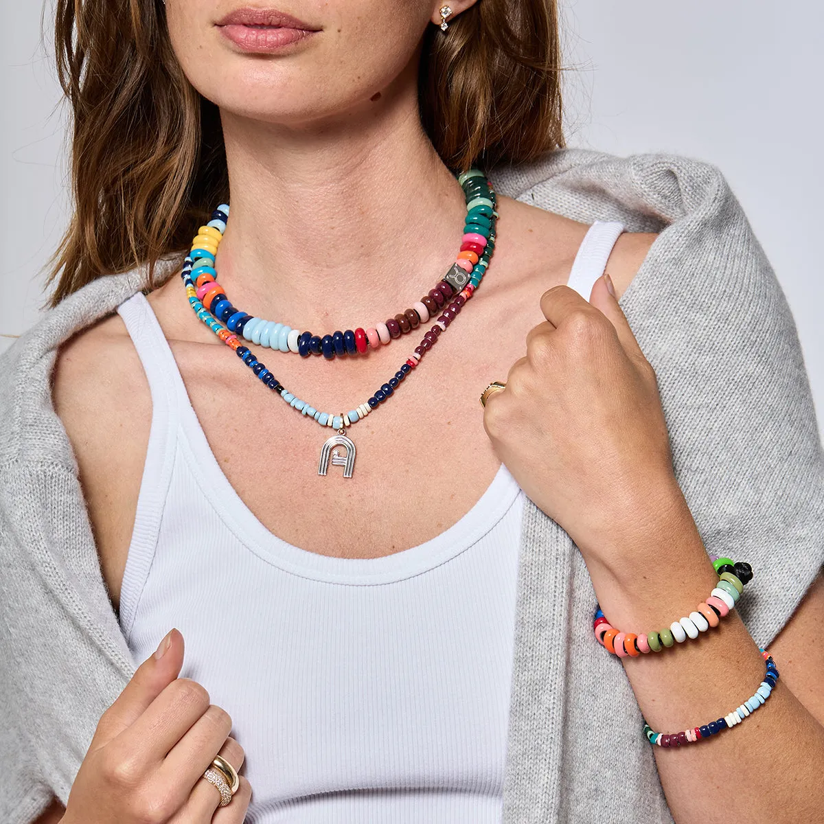 Big Bead Desert Daze Necklace sold by Adina Reyter product image thumbnail 2