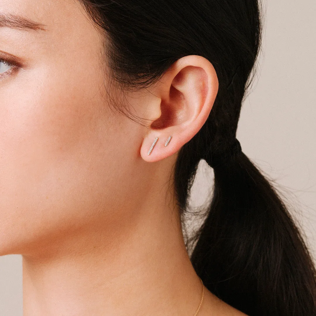 Pavé Bar Posts sold by Adina Reyter product image thumbnail 2