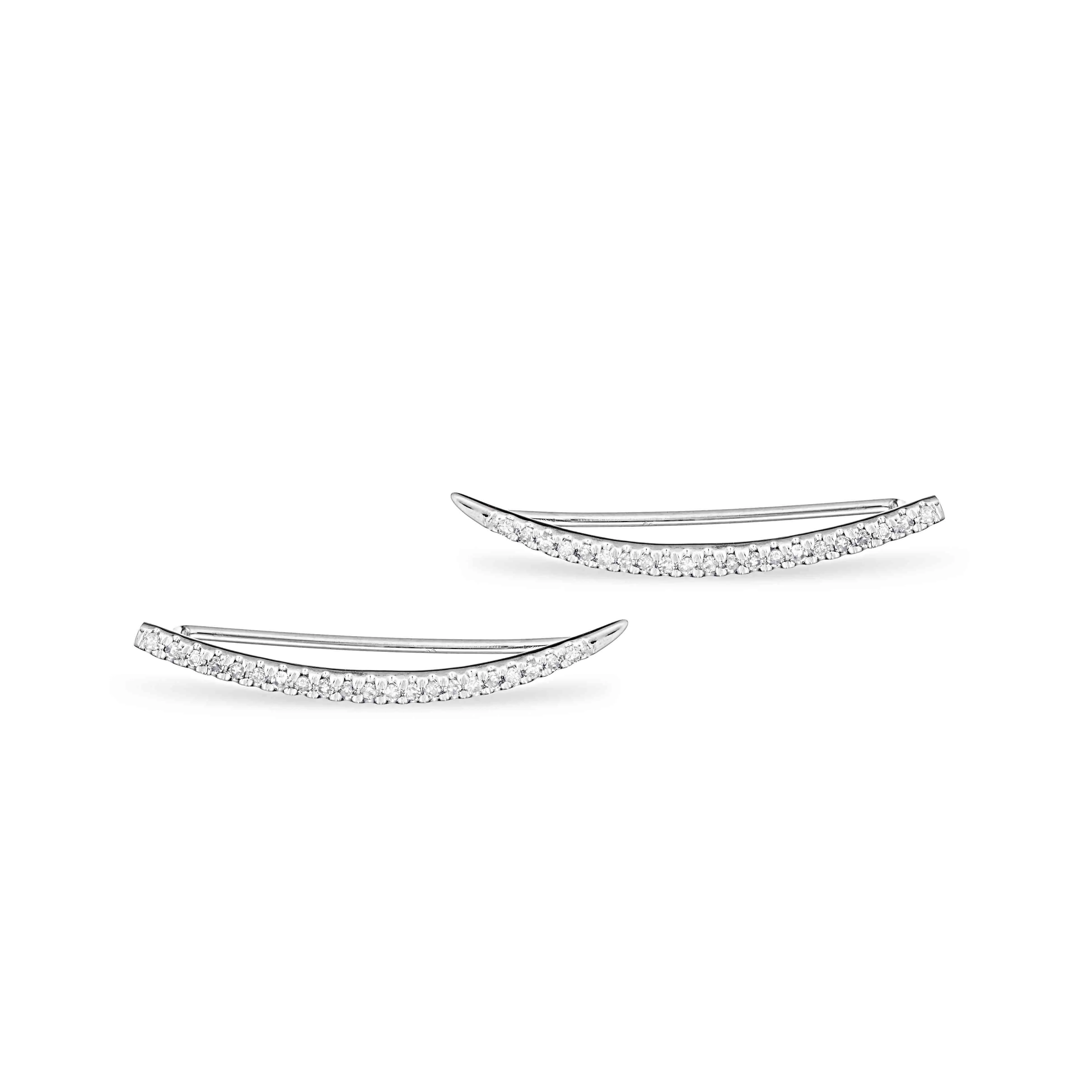 Large Pavé Curve Wings sold by Adina Reyter product image thumbnail 4