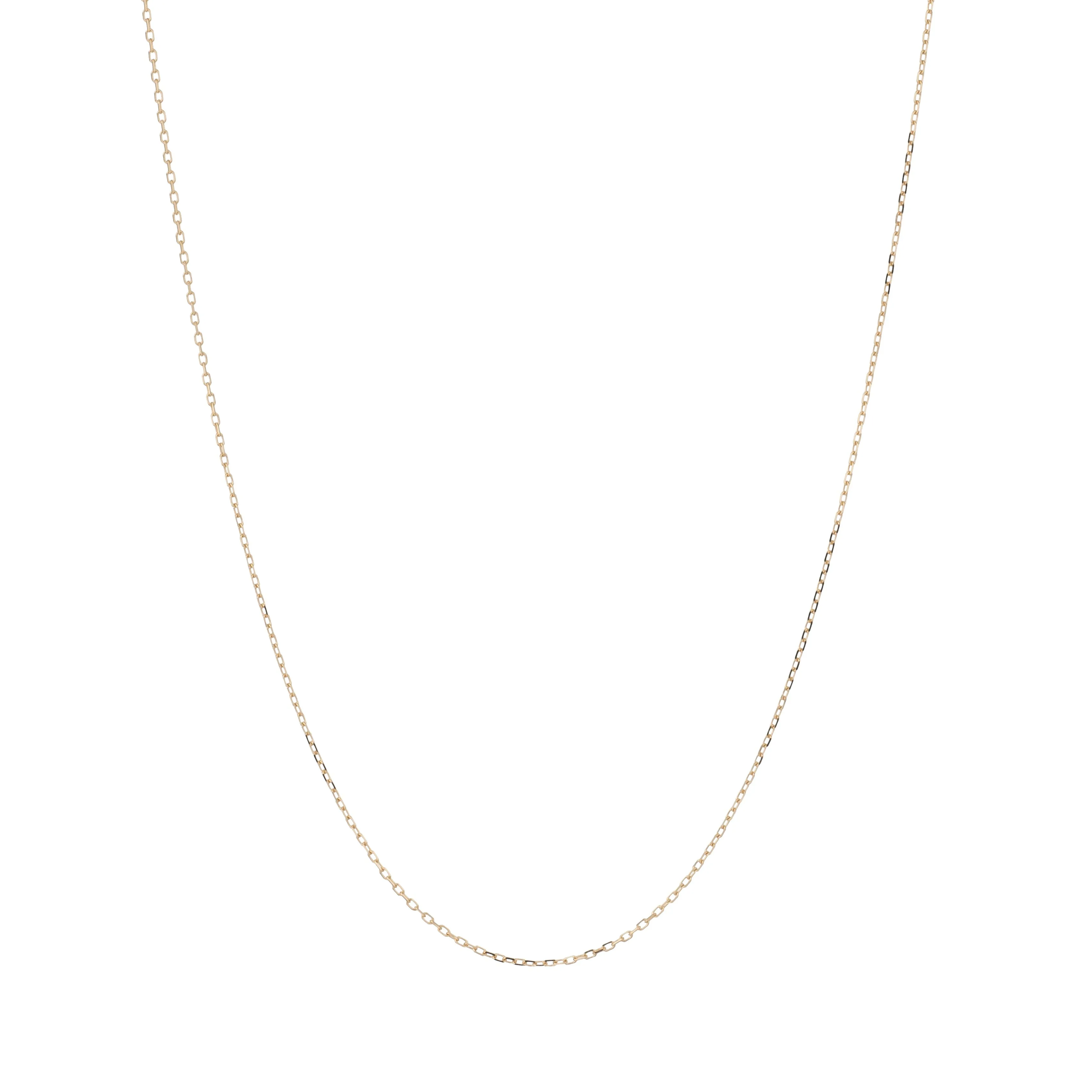 14k Gold Standard Cable Chain sold by Adina Reyter