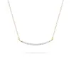 Large Pavé Curve Necklace sold by Adina Reyter