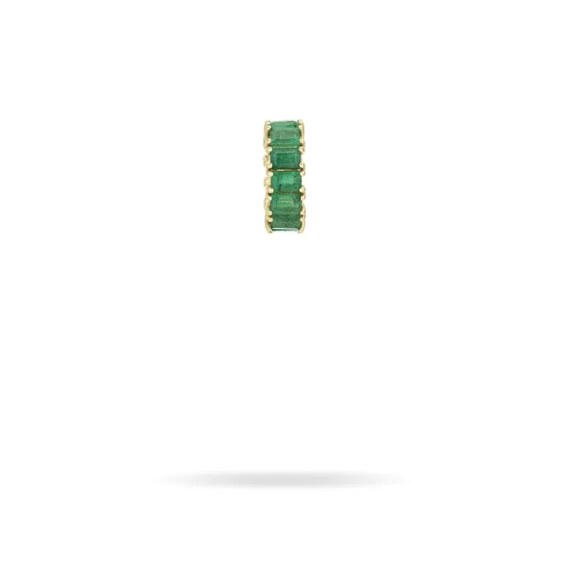 Emerald Baguette Big Bead sold by Adina Reyter
